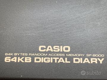 Casio Digital Diary SF 8000 Telefono Rubrica Bank