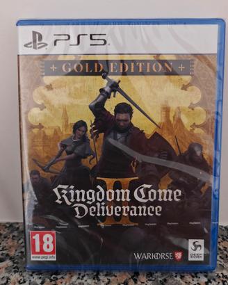 Kingdom come deliverance 2 Gold edition ps5 nuovo