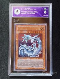 Yu-Gi-Oh Cyber Drago Laser Graad 8 