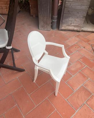 sedia per bambini kartell luo luo ghost