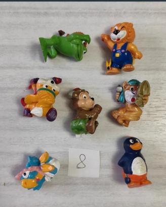 Kinder sorpresa lotto  7 pezzi. Vintage.