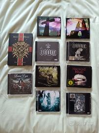 vari CD musicali metal