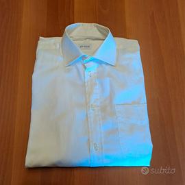 Camicia uomo bianca cotone con taschino 39cm OVS