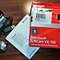MICROSOFT LIFECAM VX-700 WEBCAM CON MICROFONO