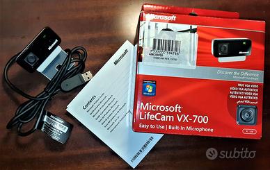 MICROSOFT LIFECAM VX-700 WEBCAM CON MICROFONO