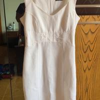 Tubino Lino taglia M bianco