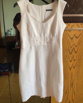 Tubino Lino taglia M bianco