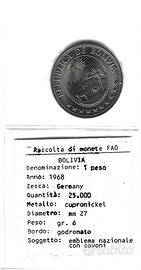 Bolivia -Moneta commemorativa FAO