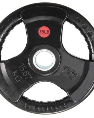 Coppia dischi pesi  50  35 LB / 15,87 kg – gommati