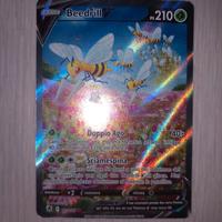 Carte Pokemon Beedrill V 161/189 Ita Rara Full Art