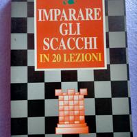 LIBRO " IMPARARE GLI SCACCHI IN 20 LEZIONI" 