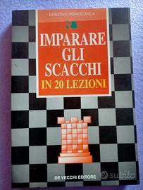 LIBRO " IMPARARE GLI SCACCHI IN 20 LEZIONI" 