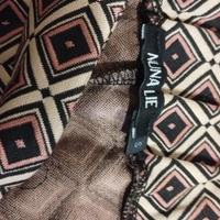 pantaloni nuna lie fantasia geometrica taglia S 