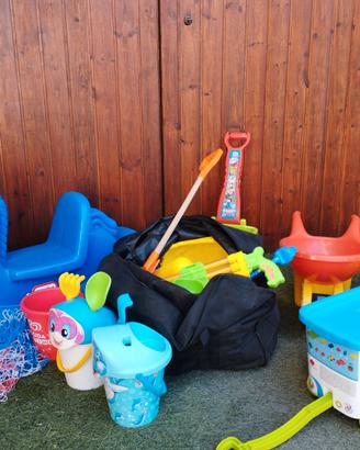 Cavallo dondolo plastica