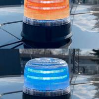 Lampeggiante bicolore blu/ ambra