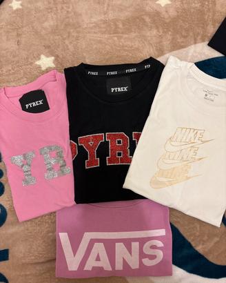 T-shirt pyrex/nike/vans