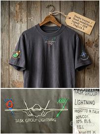 T-Shirt Aeronautica F-35 Task Group Lightning