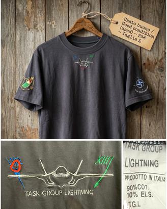 T-Shirt Aeronautica F-35 Task Group Lightning