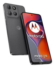 MOTOROLA G15  256 GB 8 GB BLACK NUOVO