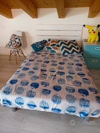 letto 1 piazza e mezza 130x200x100: euro 280