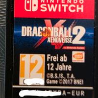 Nintendo Switch Dragonball 2 Xenoverse 