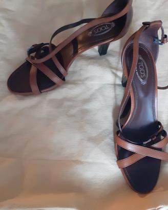 sandalo pelle TOD'S.