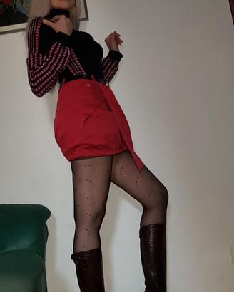 Stivali donna  vera pelle marrone scarpe