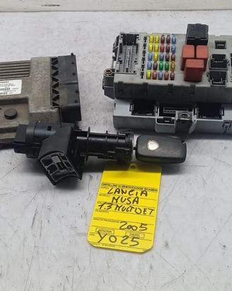 KIT CENTRALINA MOTORE LANCIA Musa 1° Serie MJD 6J