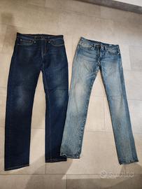 2 jeans Levi’s originali 511 + 512 W32 L34 uomo