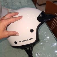 casco bianco MOTOCUBO misura M