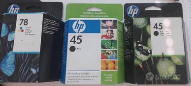 3 CARTUCCE - HP 78 - HP 45 - HP45