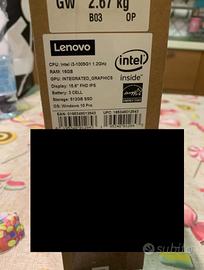 Lenovo ThinkBook 15-IIL 15.6” FHD IPS- NUOVO