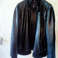 giacca di pelle d'agnello