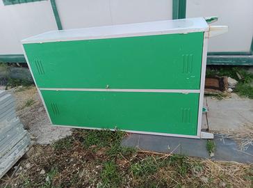 armadietto metallico doppio per spogliatoio