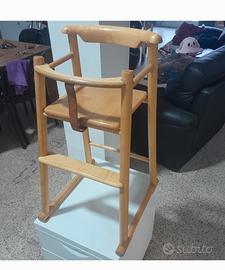 seggiolino in robusto faggio