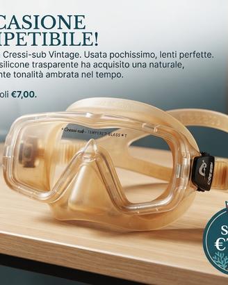 Maschera Cressi Sub