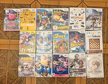 LOTTO GIOCHI NINTENDO WII + ACCESSORI – COMPLETO