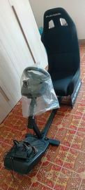 Volante Logitech G923 + postazione Playseat