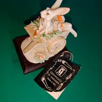 Statuina Capodimonte con certificato anni ’70