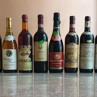 Bottiglie di Vino Vintage da Collezione