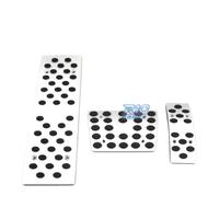 PEDALI PER AUDI S-LINE IN ALLUMINIO LUCIDATO AUTOM