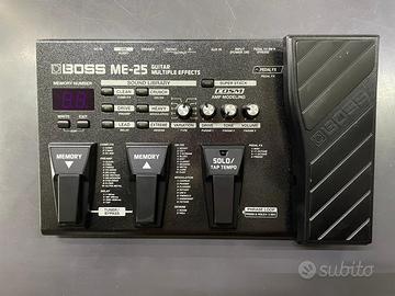 Pedaliera Multieffetto Boss Me 25