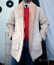 Giaccone Vintage  Montone "Shearling "  Cappotto