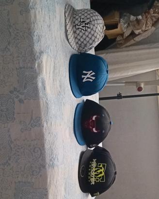New era, cappelli baseball uomo con loghi.