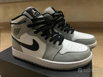 Nike Air Jordan 1 Mid LT Smoke Tg 41