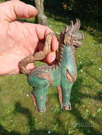 drago in bronzo