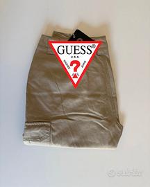 Guess pantalone donna cargo ampio nuovo size 31