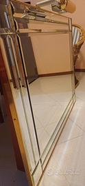 SPECCHIO VINTAGE ANNI 70/80 Cornice Bisellata
