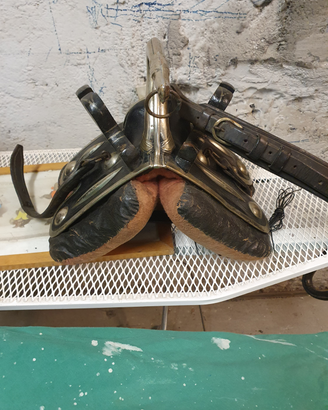 Sella da cammello o dromedario o cavallo vintage