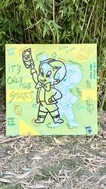 Quadro in stile pop art